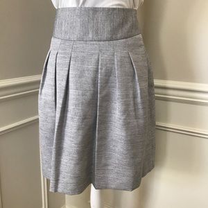 The Limited pleated gray skirt.